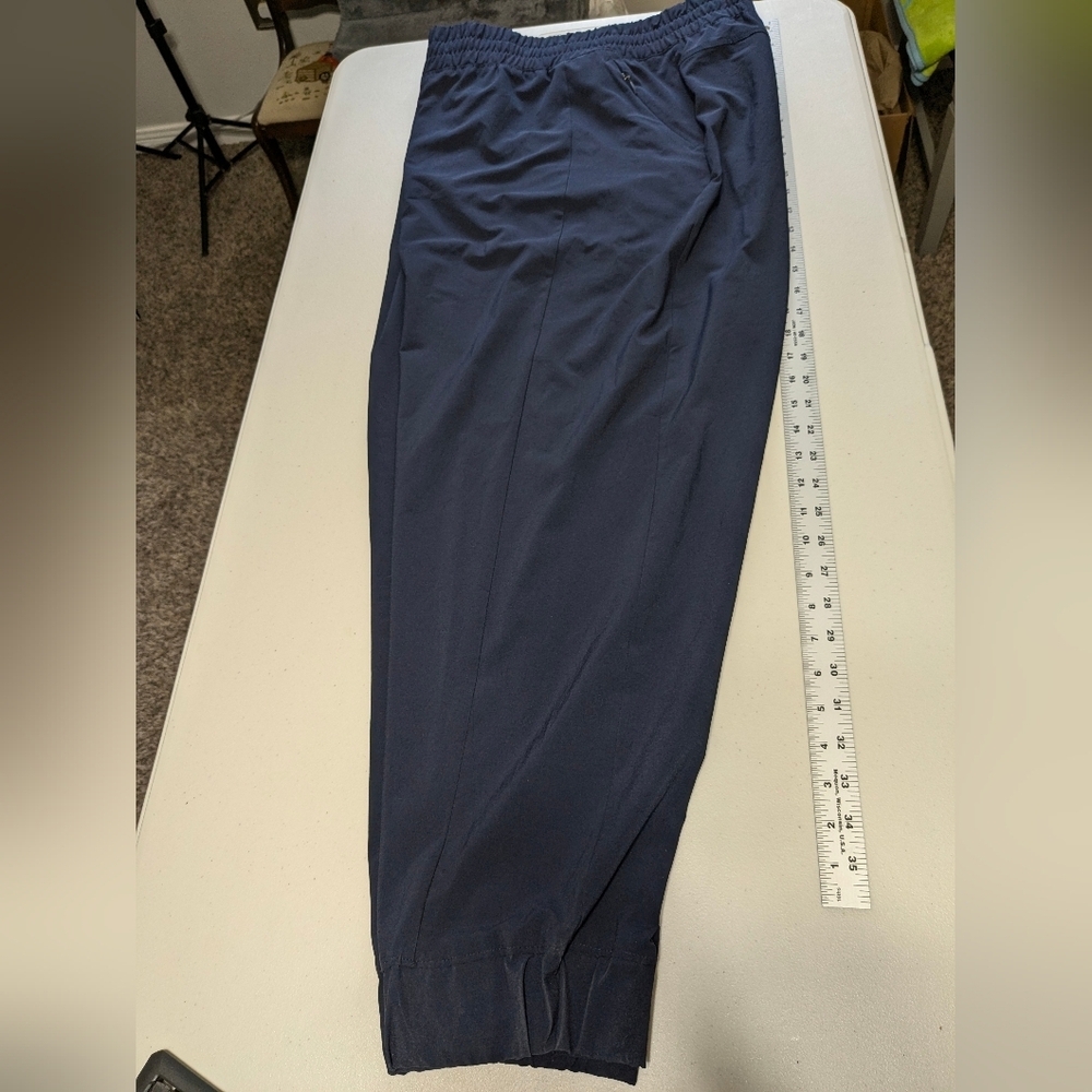 Columbia Omni Shade blue pants XXL 2XL drawstring, elastic cuffs - Picture 12 of 14